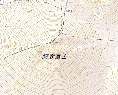 登山のための地形図の読み方